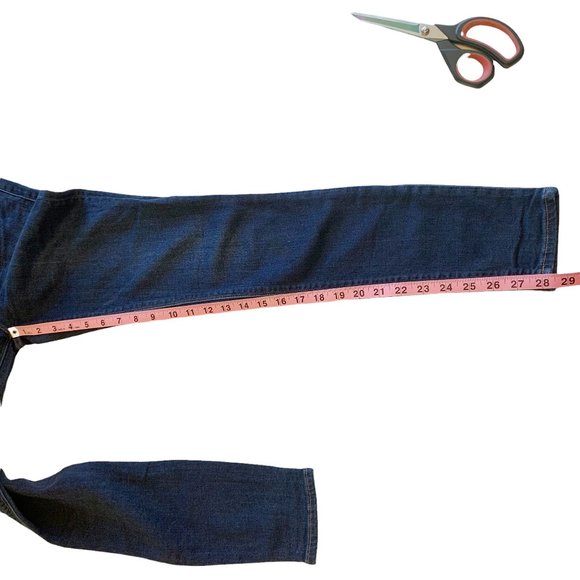 HUDSON Krista Super Skinny Jeans Dark Blue 26 - Picture 11 of 12